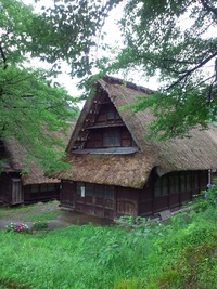 五箇山にて