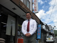 箱山ふとん店さん☆「エコ布団をどうぞ～」